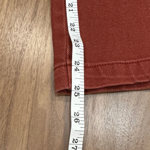 Universal Thread Co. Rust High Rise Wide Leg  Crop Pants size 27/4 - Picture 11 of 12